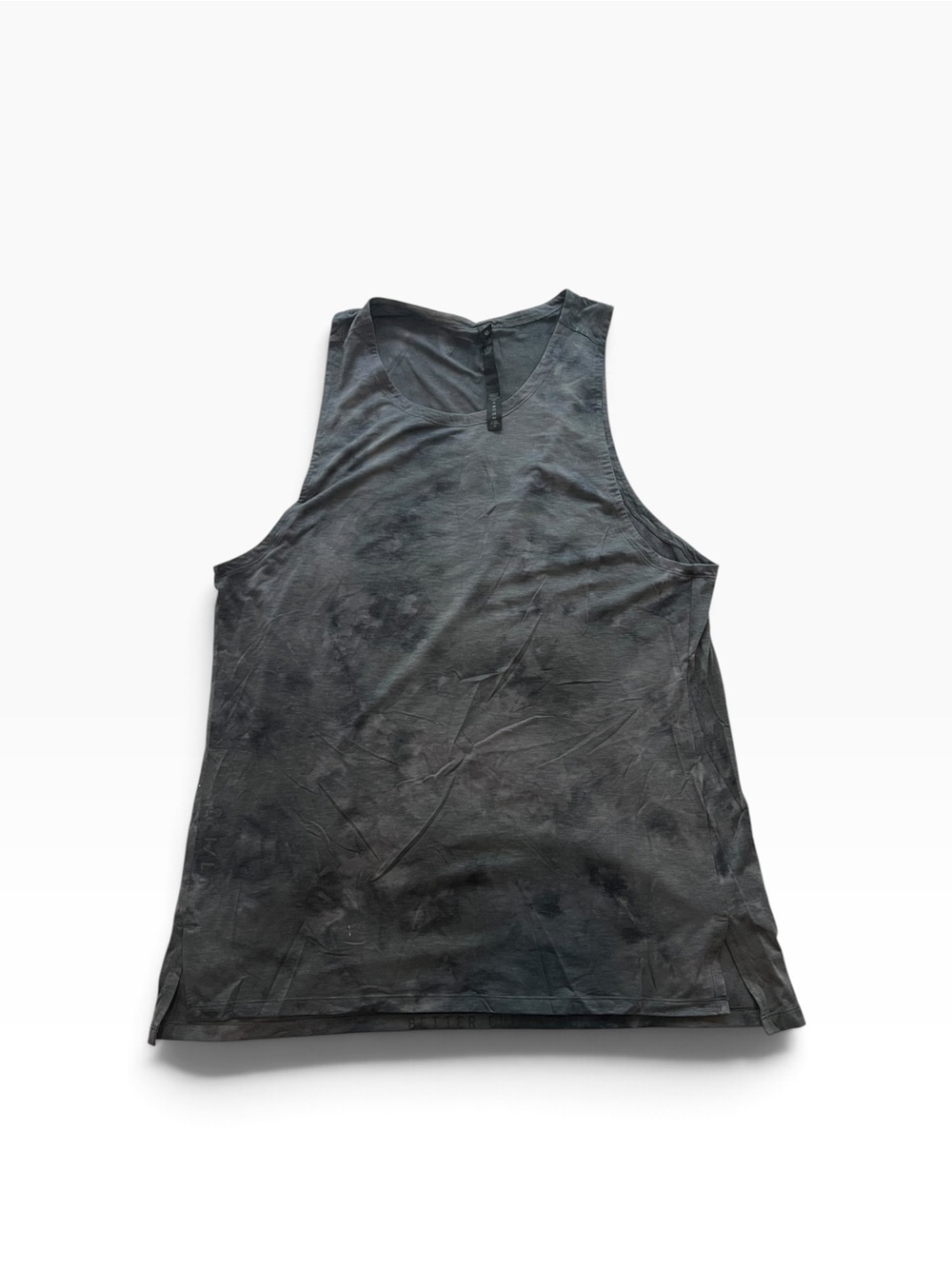 lululemon athletica Charcoal Black Men's Athletic Tank Top